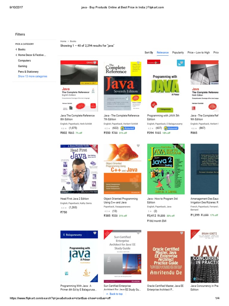 Java Books Some Example | PDF | Java (Programming Language) | Software ...