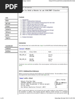 How To Add A Node To An HACMP Cluster