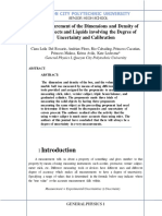 PHYSICS Uncertainty and Calibration