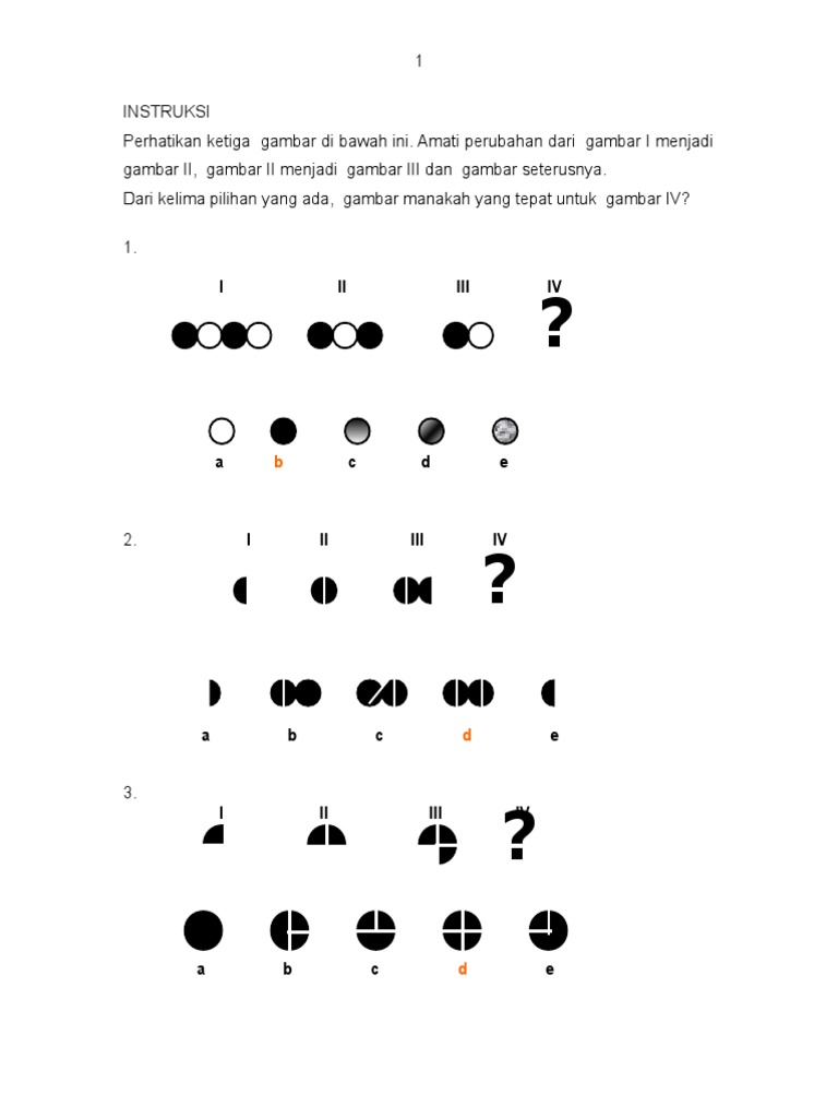 Test Psiko Gambar | PDF