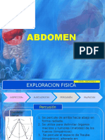 Exploracion de Abdomen