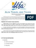 LFA Ravel AND Ours: PACKAGE: Fall For Western Visayas Splendour