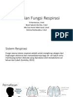 Penilaian Fungsi Respirasi