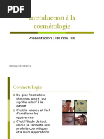 Introduction Cosmetologie ITM PDF