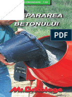 Prepararea Betonului PDF