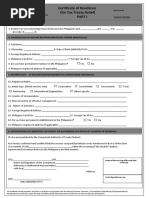 NR301 Tax Treaty Benefits Declaration | PDF
