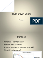 Burn Down Chart