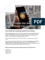Cara Install Dan Download Android Oreo Terbaru