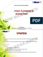 Strategic Planning & Budgeting