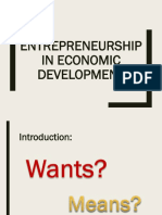 Entrepreneurship Drives Economic Development Through Job Creation and Innovation