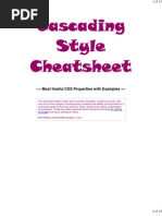 Download Css by bashwork SN3585 doc pdf