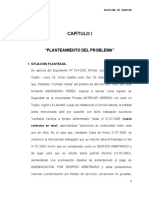 Planteamiento Del Informe Cazs