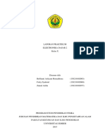 Laporan Praktikum Elektronika Dasar 2: Rangkaian Penjumlah dan Pengurang Menggunakan Op-Amp