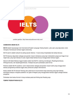 Pengertian IELTS Dan Biaya Tes IELTS