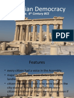 Athenian Democracy: Ca. 6 Century BCE