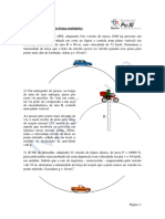 Lista - Força Centrípeta PDF