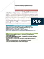 Críticas e Sugestões para Mostras de Informática