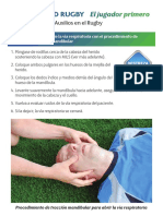 First Aid in Rugby Skill Cards ES