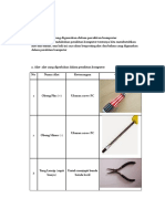 Alat Dan Bahan Yang Digunakan Dalam Perakitan Komputer