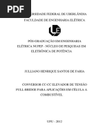Conversor CC-CC Elevador de Tensao Full-bridge Para Aplicacoes Em Celula a Combustivel - Julliano Henrique Santos de Faria