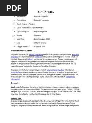 Kepasifikan Profile Singapura Dan Vietnam Pdf