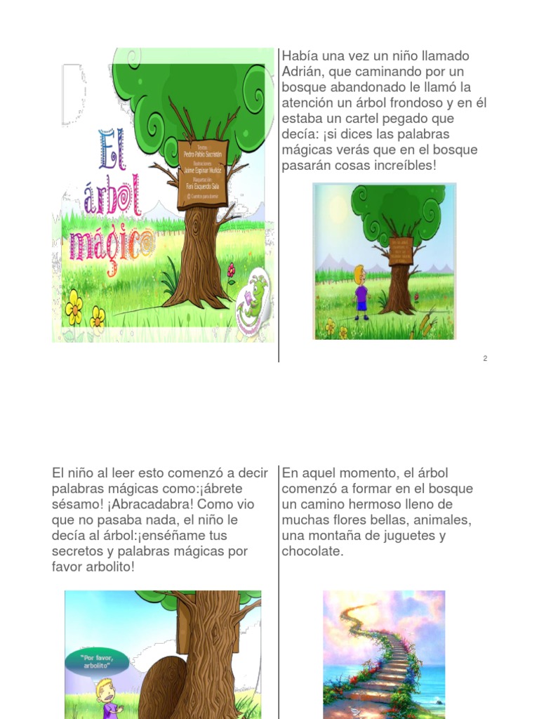 El Arbol Magico Cuento
