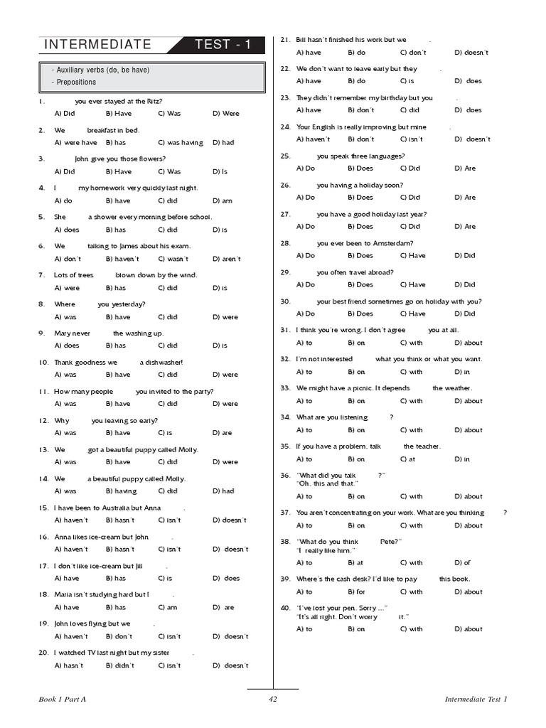 intermediate-english-grammar-test-01-pdf-english-language-morphology