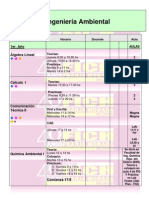 Horarios 2do. Cuatrimestre 2010