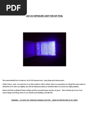 LED UV BOX