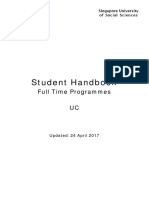 FT Student Handbook