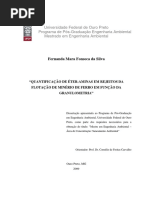 SILVA QuantificaçãoÉter Aminas