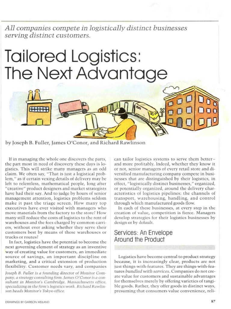 Logistics dissertation pdf picture