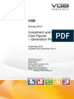 VGB - Investment and Operation Costs Figures for Power Generation_09_2012