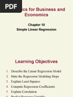 Sbe10 10 Simple Regression