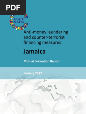 Cfatf Mutual Evaluation Jamaica 2017 Financial Action Task Force On Money Laundering Money Laundering