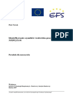 Identyfikowanie Czynników Środowiska Pracyn PDF