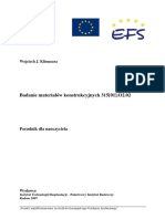 Badanie Materiałów Konstrukcyjnychn PDF