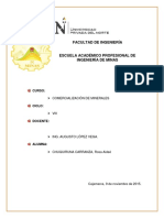 Ejercicios Propuestos de Ley de Mineral y Valor Económico