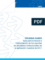 Guia para lectura e interpretacion reportes resultados institucionales aplicacion muestral 2011.pdf
