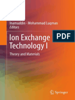 Ionic Exchange Technology I