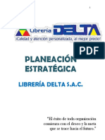 Planeación estratégica de Librería Delta S.A.C. para el crecimiento empresarial