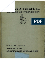 BF 110 Analysis