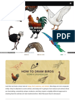 Sketchbook - How To Draw Birds.
