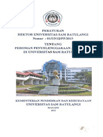 Peraturan Rektor UNSRAT No. 01-UN12-PP-2013 - Tentang Pedoman Penyelenggaraan Akademik Di Universitas Sam Ratulangi Sss