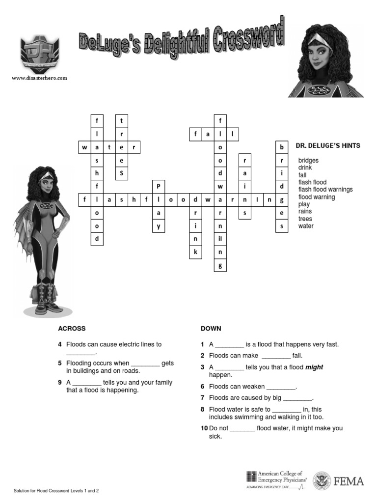 Flood Solution For Crossword Level1 PDF Tropical Meteorology