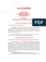 Fundamental Tax Principles