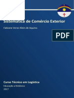 Caderno Logística - Sistemática de Comércio Exterior - 2017 RDDI