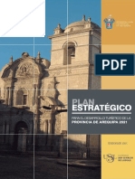 2013 - USIL - Plan Estrategico para El Desarrollo Turistico de La Provincia de Arequipa 2021 PDF