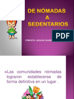 De Nómadas A Sedentarios