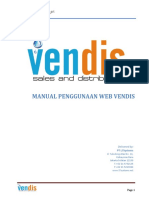 Manual Penggunaan Web Vendis